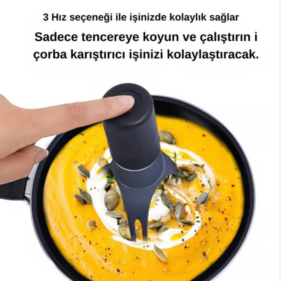 3 AŞAMALI OTOMATİK ÇORBA KARIŞTIRICI