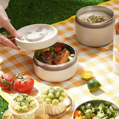 3 KATMANLI PASLANMAZ ÇELİK YEMEK TERMOSU 1,7LT