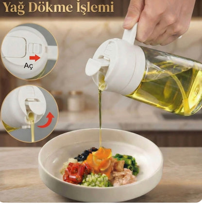 SİHİRLİ YAĞDANLIK 2’si 1 ARADA DÖK VE PÜSKÜRT