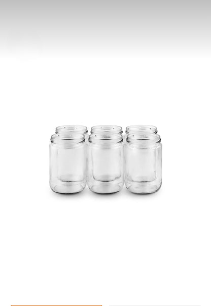 9 Adet 660ml Cam Kavanoz